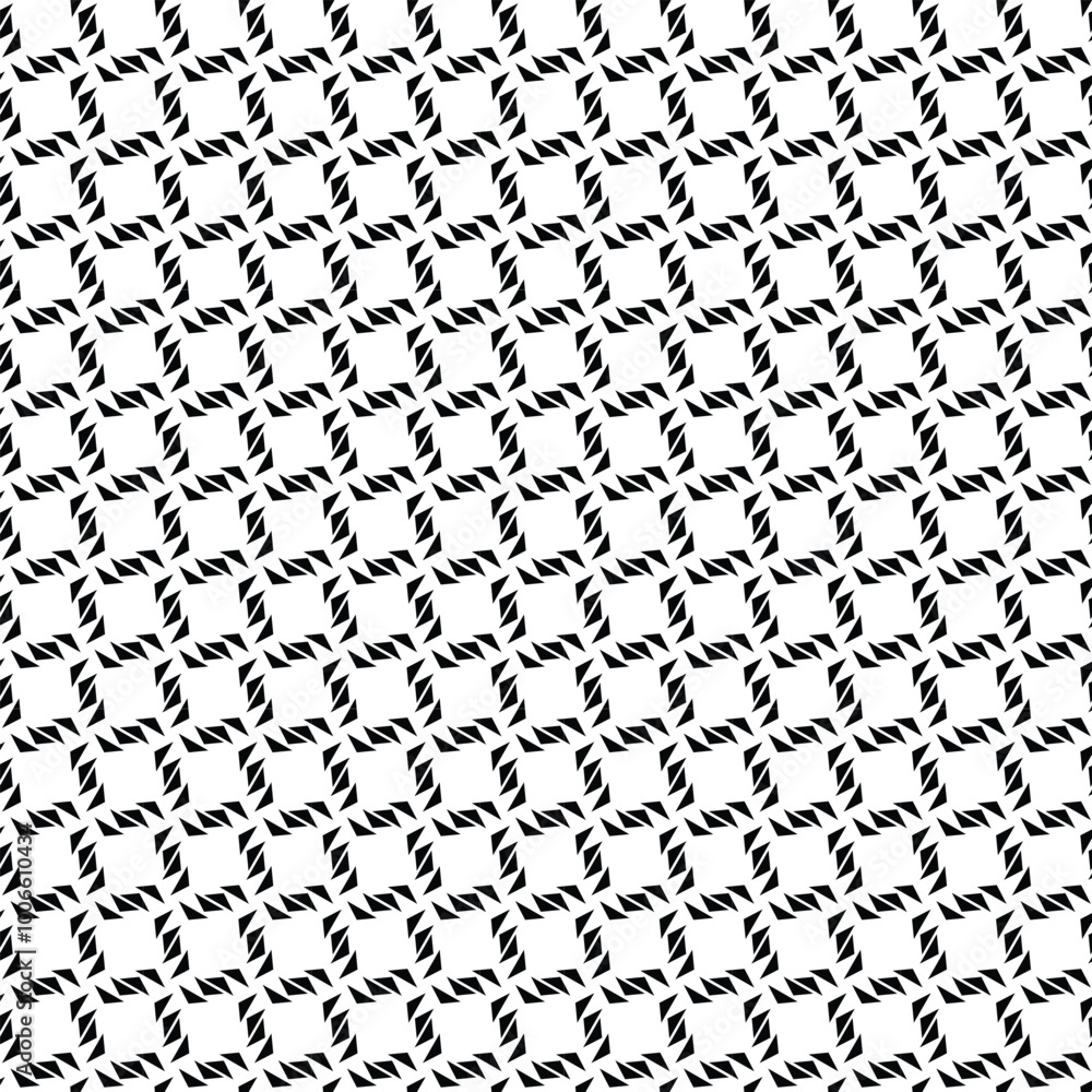 Black and white vector seamless pattern with small diamonds , star shapes ,rhombuses .Abstract black and white geometric texture .Simple minimal wide repeat background . Black and white vector seamless pattern with small diamonds , star shapes ,rhombuses .Abstract black and white geometric texture .Simple minimal wide repeat background .