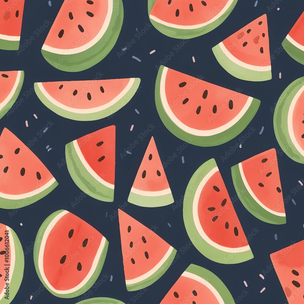 Watermelon Pattern Watermelon Pattern