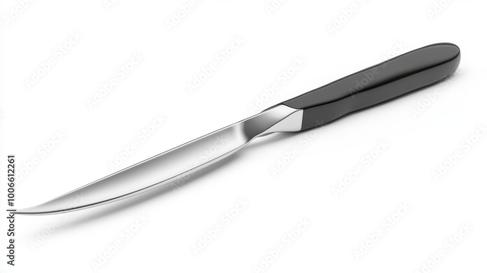 Realistic Surgical Scalpel on a White Background Realistic Surgical Scalpel on a White Background