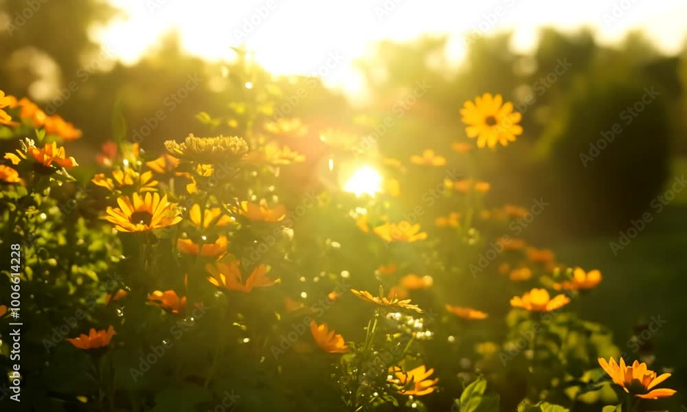 Landscape Nature Garden Flowery Spring Landscape Nature Garden Flowery Spring