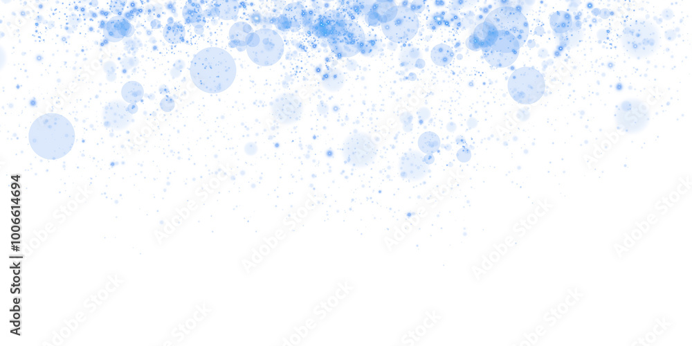 A luminous bokeh that gently shimmers with blue light. Light abstract glowing lights. Glowing bokeh effect isolated. Christmas background made of glowing dust. PNG. A luminous bokeh that gently shimmers with blue light. Light abstract glowing lights. Glowing bokeh effect isolated. Christmas background made of glowing dust. PNG.