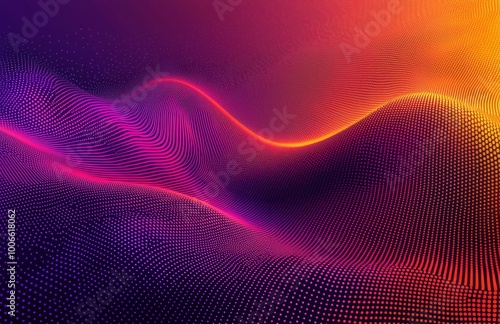 Wallpaper Mural Hyber realistic photo of  Abstract vector background. Halftone gradient gradation. Vibrant  trendy texture, with blending colors.  , copy space for text, Torontodigital.ca