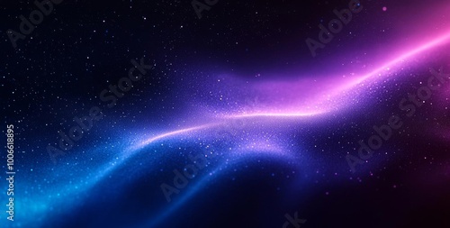 Fototapeta Naklejka Na Ścianę i Meble -  Hyber realistic photo of  Blue purple black grainy gradient banner background website page header abstract noise effect design  , copy space for text,