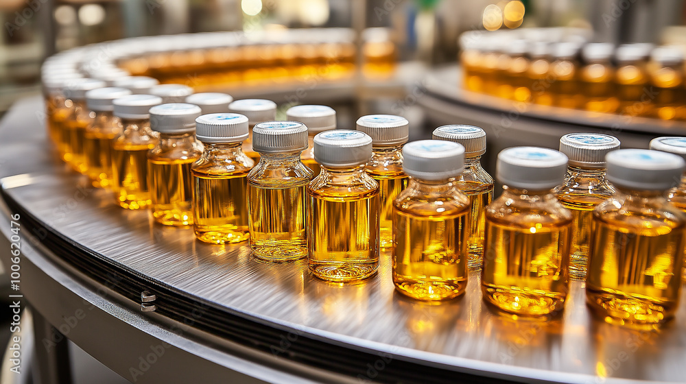 Production of Medicines in a sterile laboratory. fighting viruses Production of Medicines in a sterile laboratory. fighting viruses
