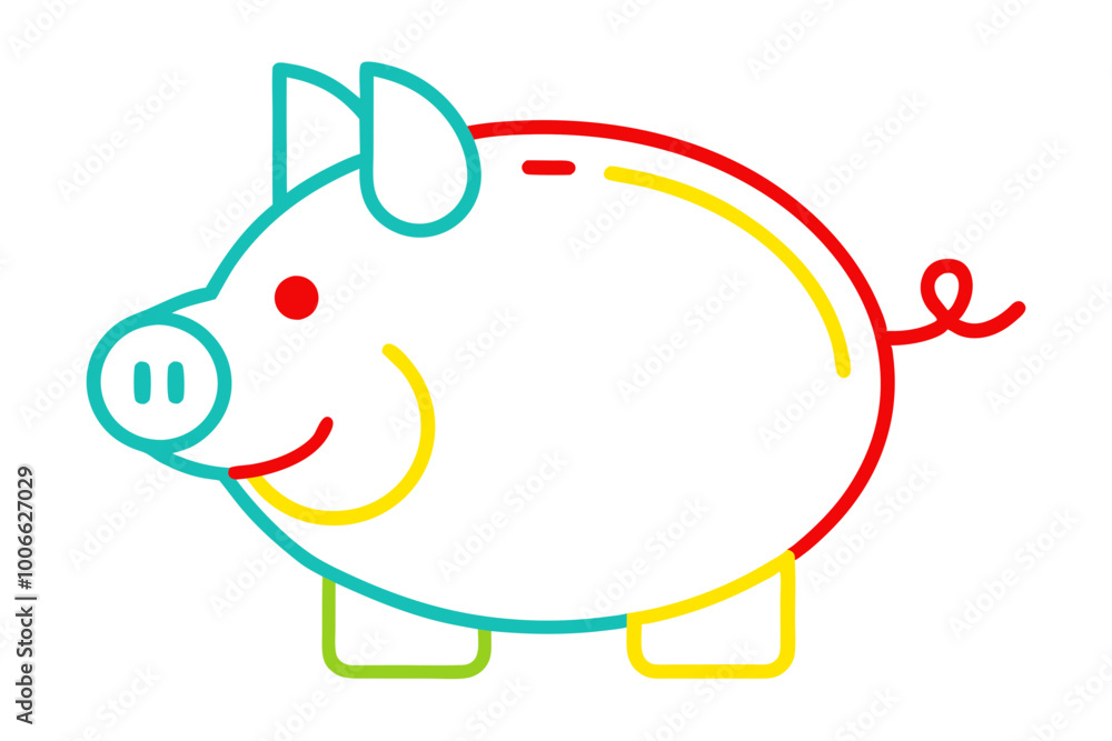 Creative Vector Illustration of a Piggy Bank Showcasing Wealth and Prosperity
Creative Vector Illustration of a Piggy Bank Showcasing Wealth and Prosperity