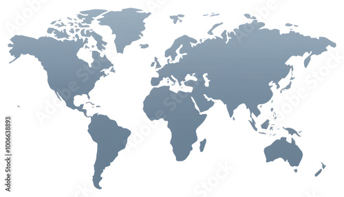 Fototapeta Naklejka Na Ścianę i Meble -  PNG Map backgrounds diagram world transparent background