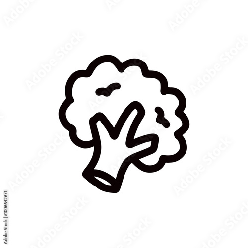 broccoli icon design vector illustration