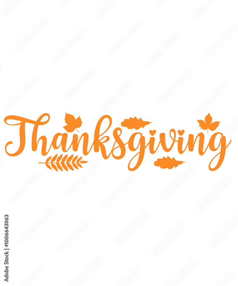 Thanksgiving typography clip art design on plain white transparent isolated background for card, shirt, hoodie, sweatshirt, apparel, card, tag, mug, icon, poster or badge Thanksgiving typography clip art design on plain white transparent isolated background for card, shirt, hoodie, sweatshirt, apparel, card, tag, mug, icon, poster or badge