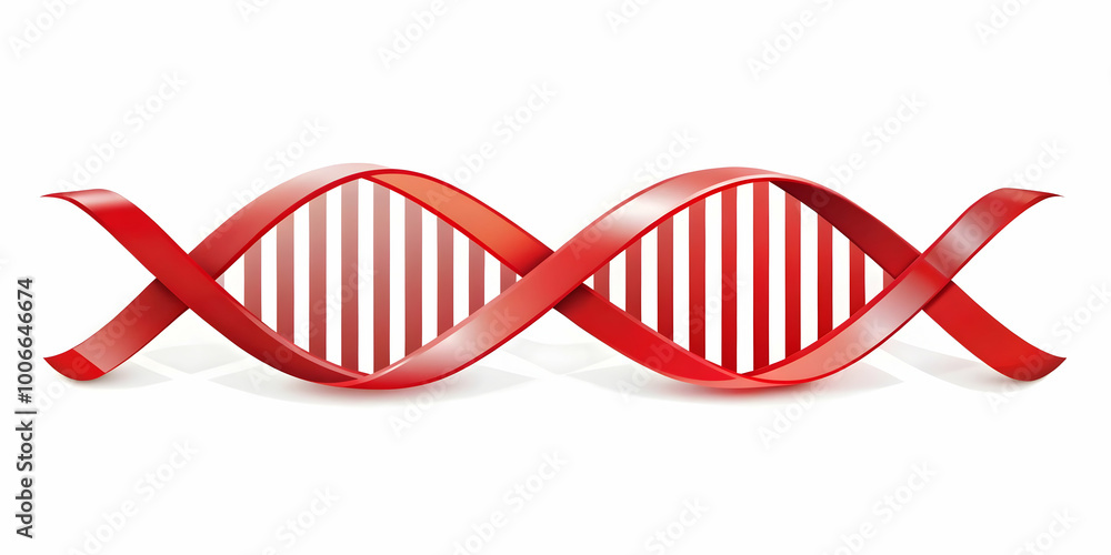 Transforming DNA Strand into AIDS Ribbon: Flat Glossy Vector Concept Illustrating Health Awareness and Innovation Transforming DNA Strand into AIDS Ribbon: Flat Glossy Vector Concept Illustrating Health Awareness and Innovation