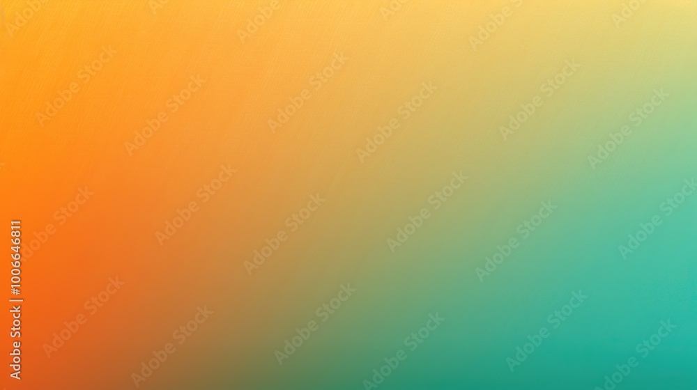 Fototapeta premium Abstract Gradient Background in Orange and Teal Colors