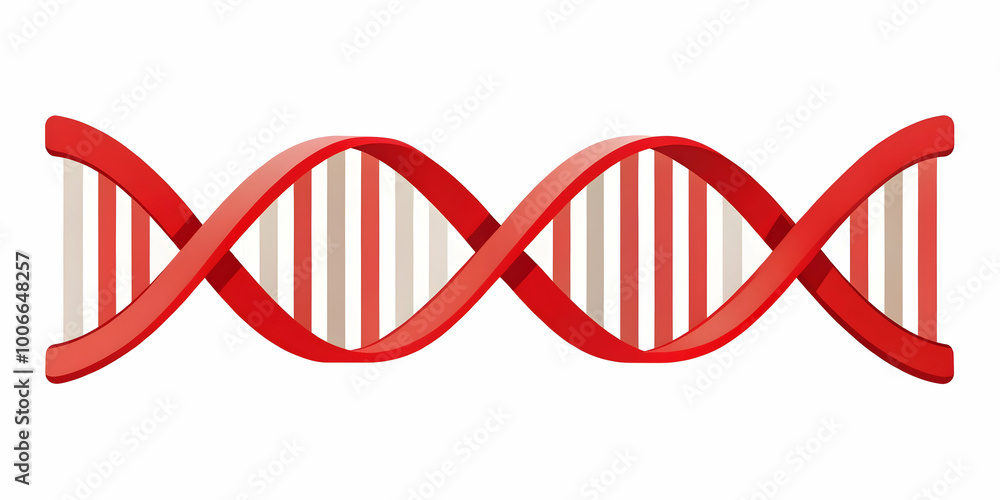 Flat Red Ribbon DNA Strand: Vector Illustration of DNA Transforming into AIDS Awareness Ribbon - Captivating Visual Concept for Healthcare and Awareness Campaigns Flat Red Ribbon DNA Strand: Vector Illustration of DNA Transforming into AIDS Awareness Ribbon - Captivating Visual Concept for Healthcare and Awareness Campaigns