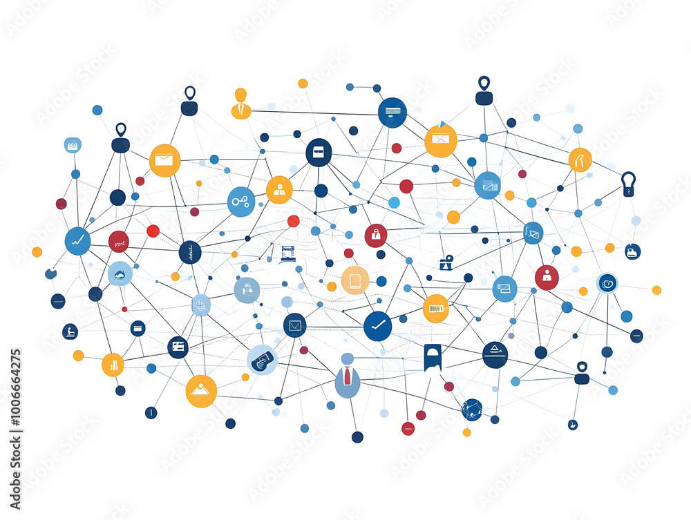 Flat Glossy Network of Interconnected ESG Icons: Tracking Shot Revealing Community-Driven Strategies with Ample White Space for Smart Business Copy Flat Glossy Network of Interconnected ESG Icons: Tracking Shot Revealing Community-Driven Strategies with Ample White Space for Smart Business Copy