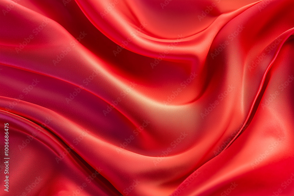 Obraz premium red silk background