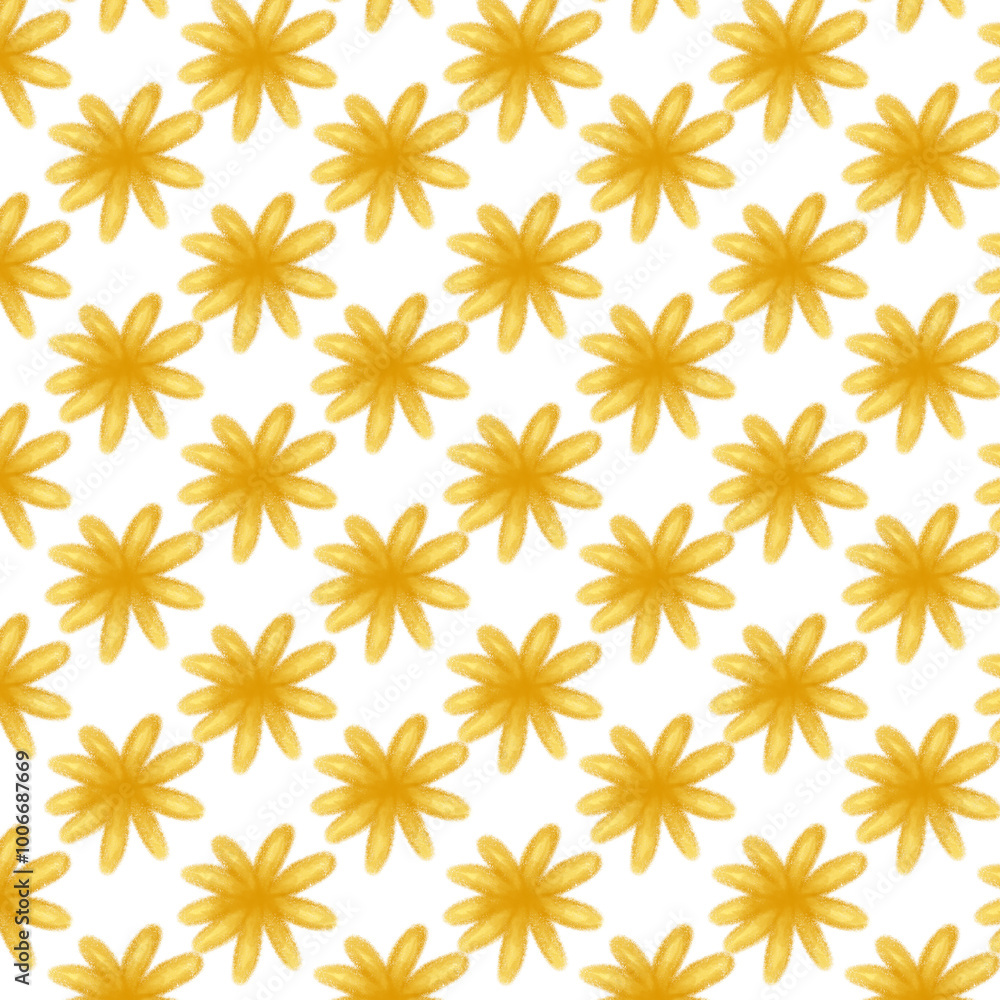 seamless background with yellow flowers seamless background with yellow flowers