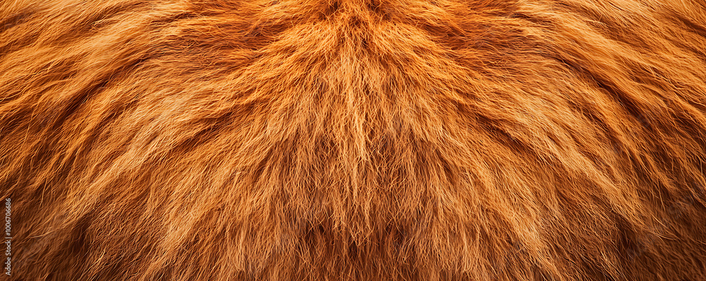 Fototapeta premium Close up of the Lion Skin Fur Texture background.