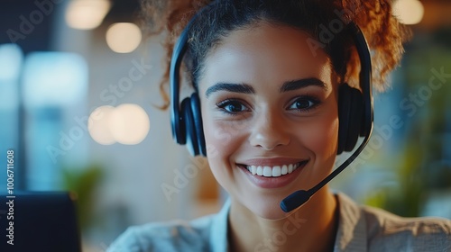 Portrait call center and man consulting with headphones for customer service, help or telemarketing. Happy, confident and consultant agent talking with headset for support, sales or online advice 