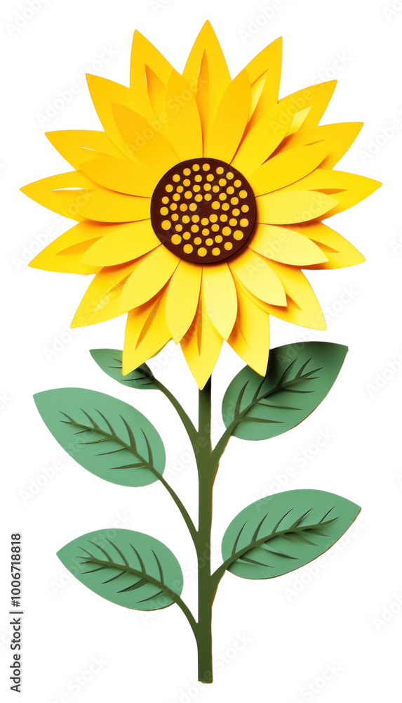 Fototapeta premium PNG Mini sunflower plant inflorescence creativity.