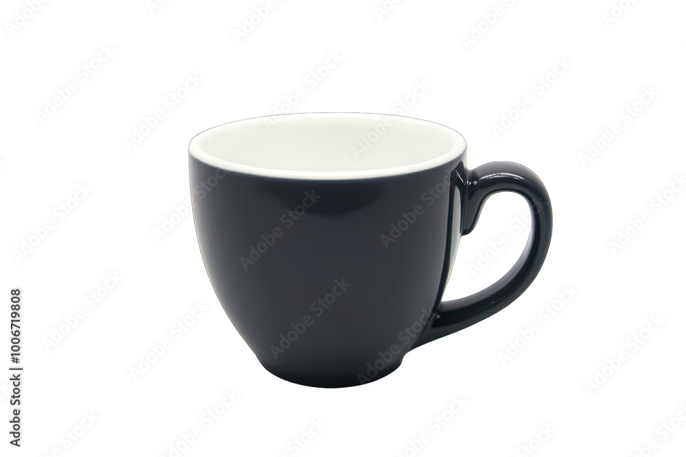 Elegant black coffee cup with a smooth finish, ideal for enjoying your favorite beverage in style. Elegant black coffee cup with a smooth finish, ideal for enjoying your favorite beverage in style.