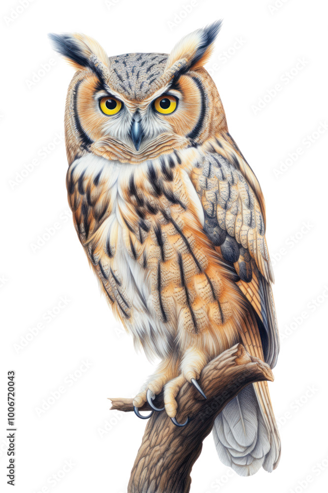 Fototapeta premium PNG Animal bird beak owl.