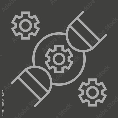 Bioengineering Icon Design