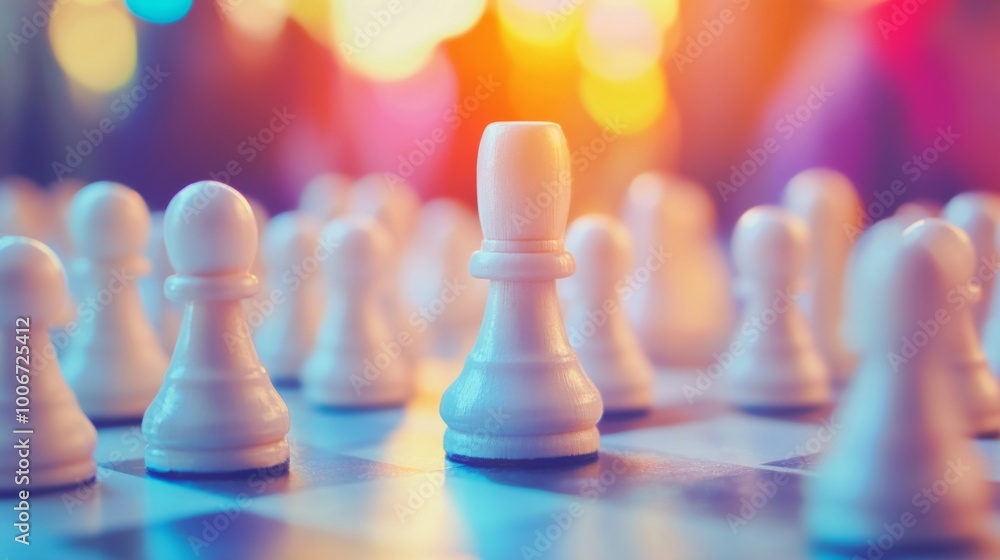 Strategic Chess Game with Focus on Pawn Piece Strategic Chess Game with Focus on Pawn Piece