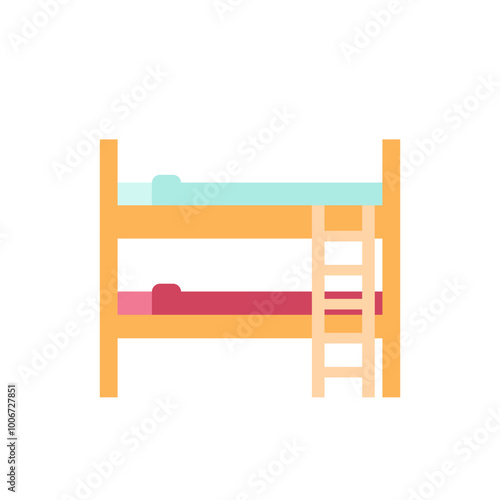 bunk bed illustration