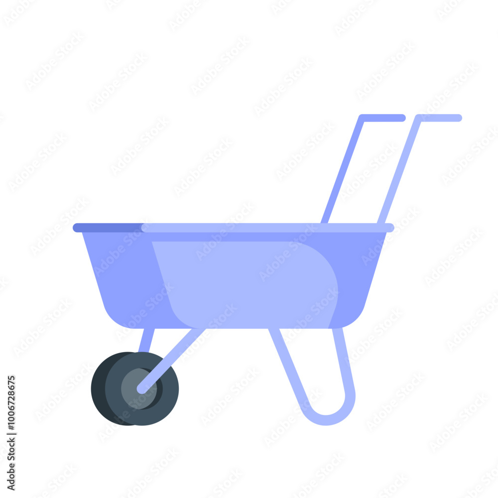 Wheelbarrow illustration Wheelbarrow illustration