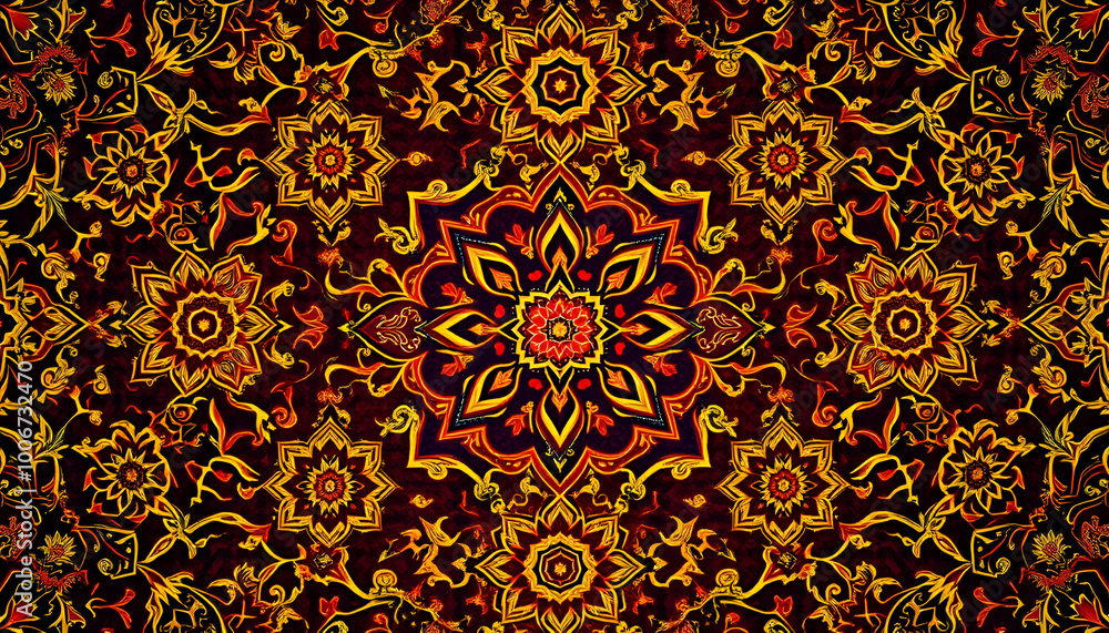 A backdrop of Arabesque patterns.. A richly detailed Arabic mandala pattern with intricate designs, perfect for adding a touch of traditional artistry to any project. A backdrop of Arabesque patterns.. A richly detailed Arabic mandala pattern with intricate designs, perfect for adding a touch of traditional artistry to any project.