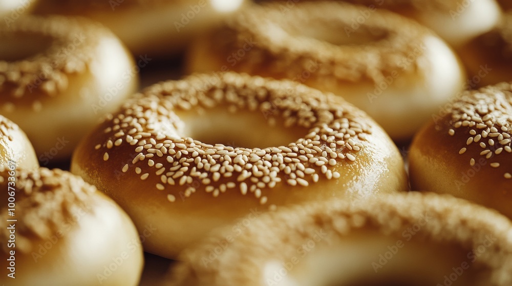 sesame bagles. sesame bagles.