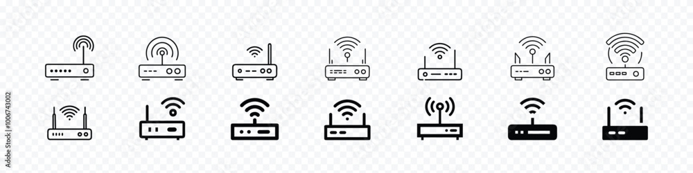 Wifi icon set. signal vector icon. Wireless icon vector, wifi router - vector icon, Wifi modem line icon set. wifi router concept line icon. Wifi icon set. signal vector icon. Wireless icon vector Wifi icon set. signal vector icon. Wireless icon vector, wifi router - vector icon, Wifi modem line icon set. wifi router concept line icon. Wifi icon set. signal vector icon. Wireless icon vector