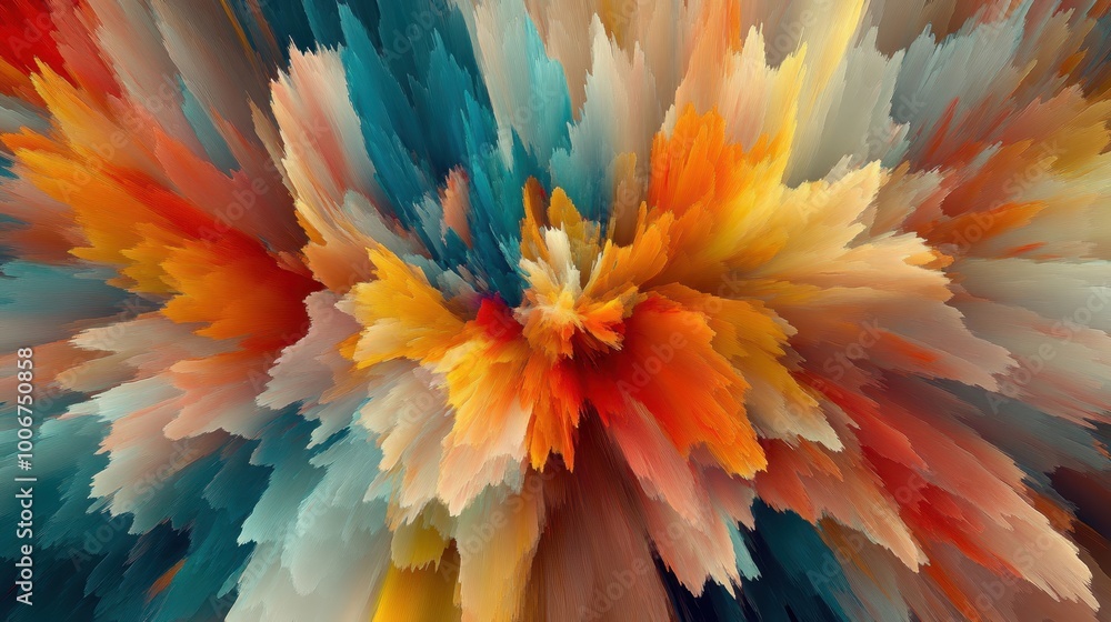 Vibrant Digital Visualization of AI Algorithms Vibrant Digital Visualization of AI Algorithms