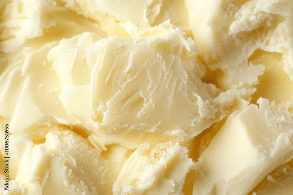 Texture of shea butter, closeup Texture of shea butter, closeup