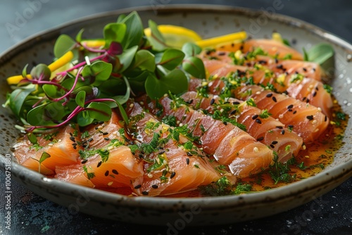 Tuna Carpaccio. Red Sea fish fillet, akami, fresh tuna filet, bluefin piece. Tuna Tartare. Slices of raw tuna fish meat. Raw tuna steak isolated. Raw yellowfin tuna, tuna steak, ahi tuna steak.