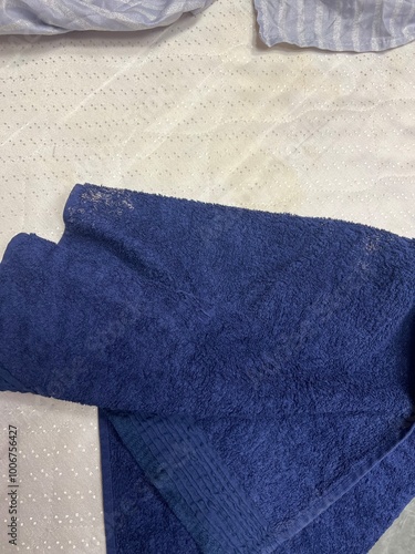 close up of blue jeans