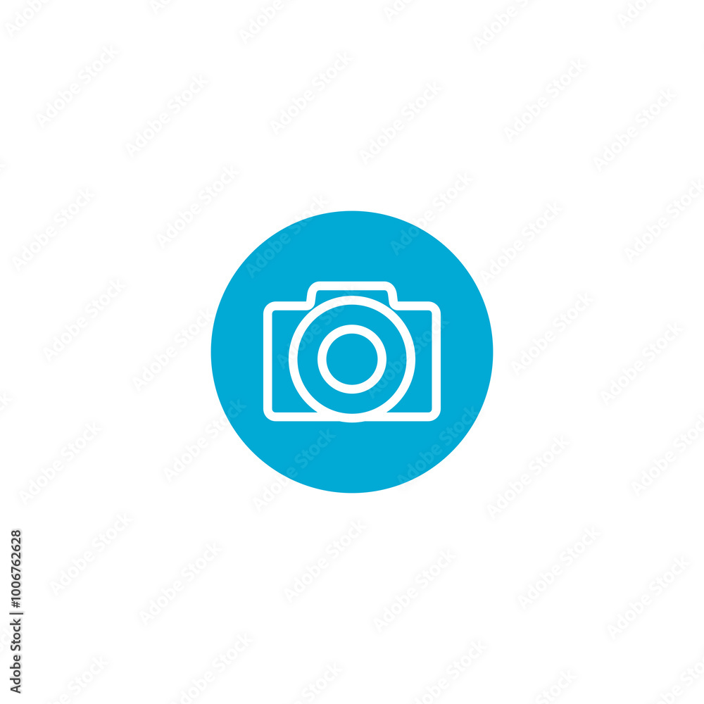 Camera simple icon isolated on transparent background Camera simple icon isolated on transparent background