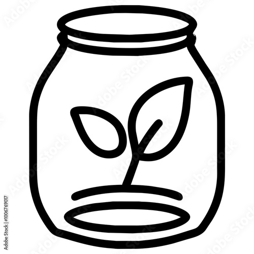 jar, glass