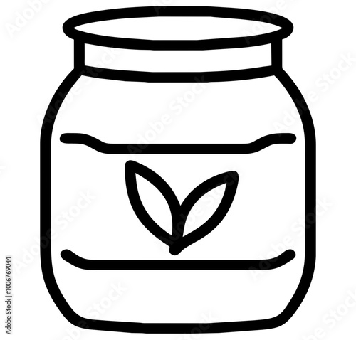jar, glass
