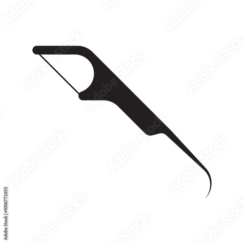 Dental Flossing Tool Icon