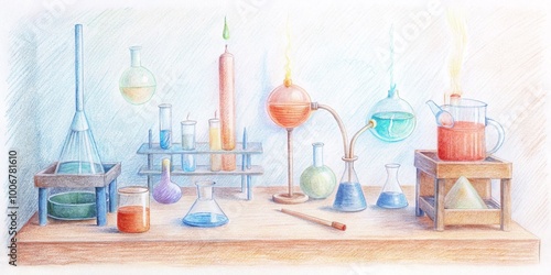 candles on a white background