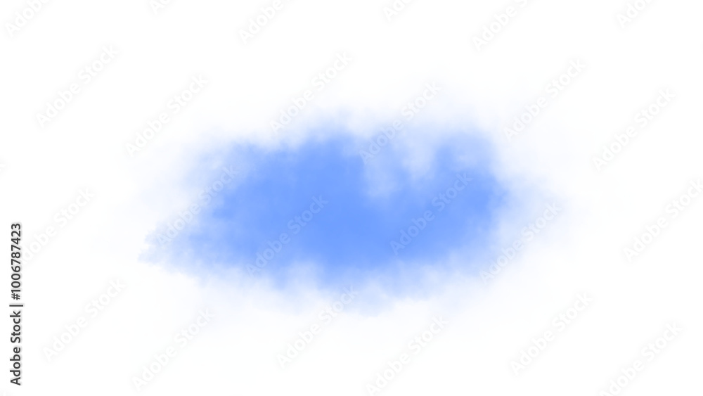 Blue fog smoke cloud Blue fog smoke cloud