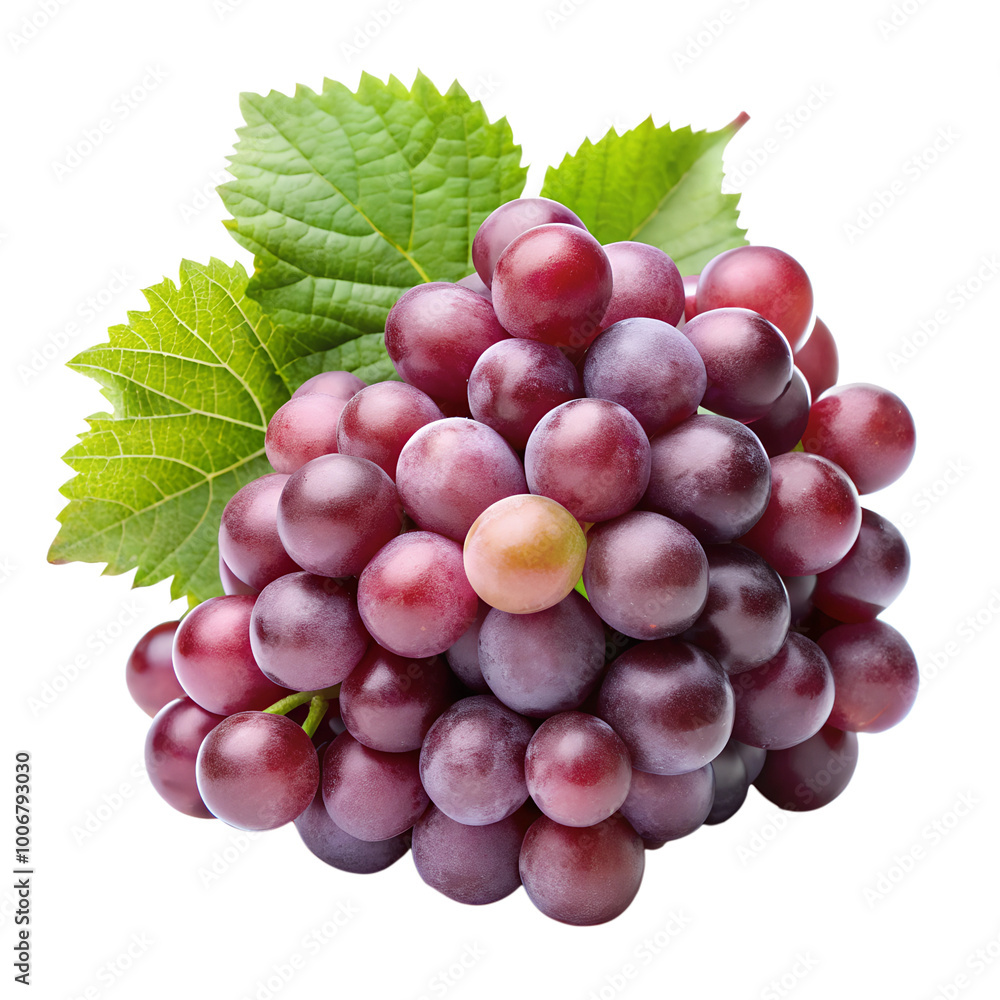 Fototapeta premium grape isolate on transparency background