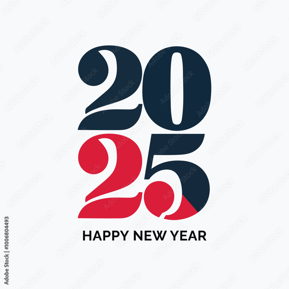 2025 abstract Happy New Year Vector design 2025 abstract Happy New Year Vector design
