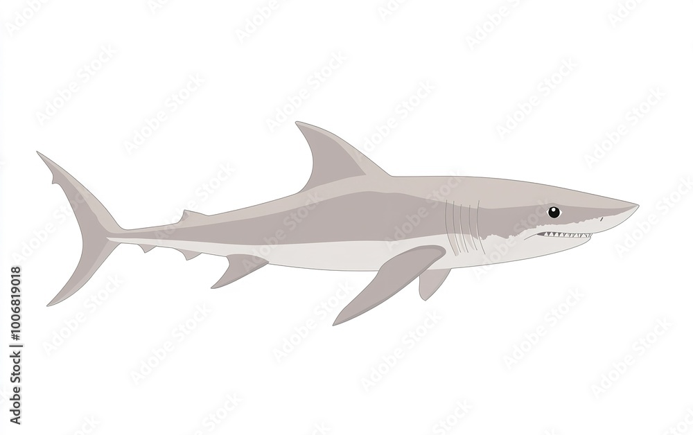 A sleek shark swimming gracefully through crystal-clear waters in a vibrant marine ecosystem during a sunny afternoon A sleek shark swimming gracefully through crystal-clear waters in a vibrant marine ecosystem during a sunny afternoon