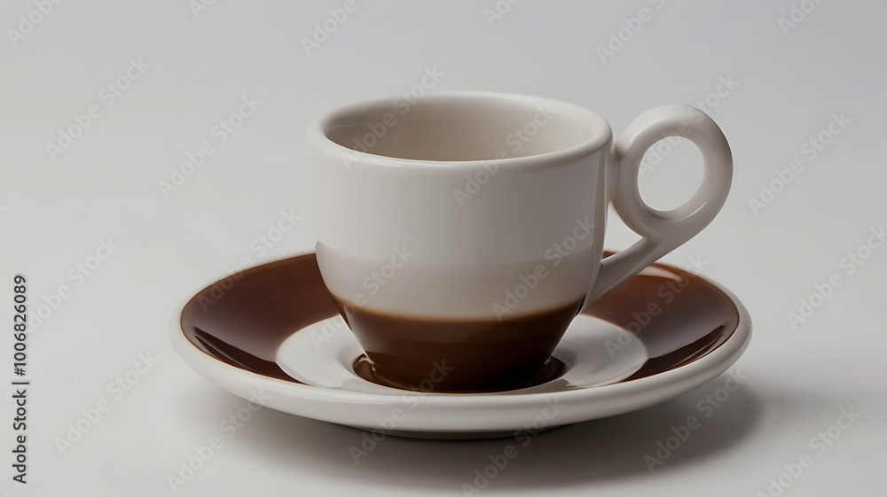 Latte Coffee People drinking cups of delicious wooden coffee on isolated background Latte Coffee People drinking cups of delicious wooden coffee on isolated background
