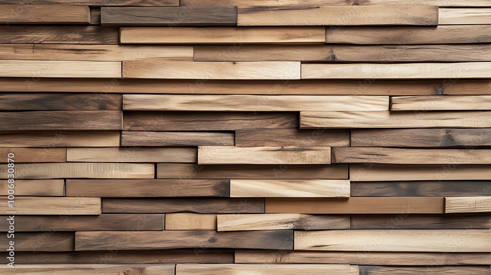 Wall made of wood. Wooden panels made from slats. Texture of vertical timber lines. Modern interior design from planks. Decorative surface for the construction of fences and facades. Wall made of wood. Wooden panels made from slats. Texture of vertical timber lines. Modern interior design from planks. Decorative surface for the construction of fences and facades.