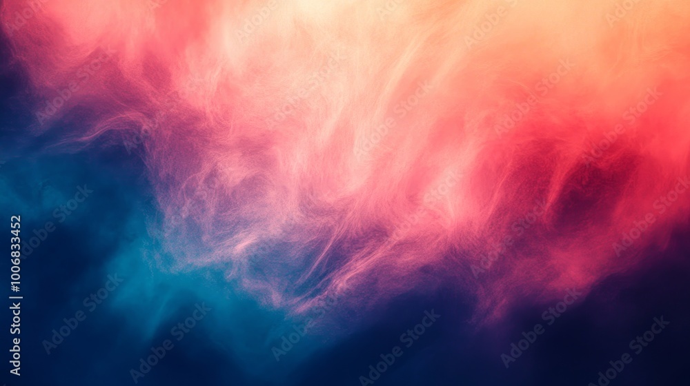 A richly textured blend of pink and blue colors creating a calming abstract visual landscape reminiscent of a sky or waves. A richly textured blend of pink and blue colors creating a calming abstract visual landscape reminiscent of a sky or waves.
