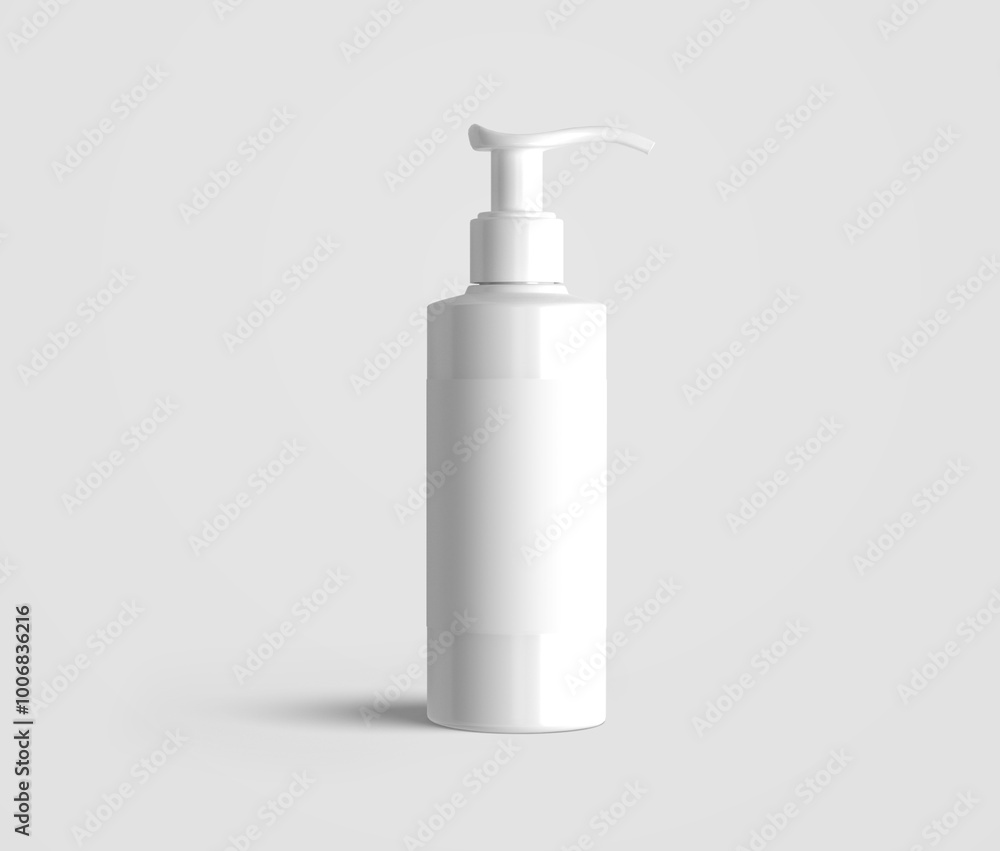 Soap Bottle Mockup, Front View, Gel, Foam Or Liquid Soap Dispenser Pump Bottle, shampoo or soap isolated on white background, 3d illustration, 3d rendering Soap Bottle Mockup, Front View, Gel, Foam Or Liquid Soap Dispenser Pump Bottle, shampoo or soap isolated on white background, 3d illustration, 3d rendering
