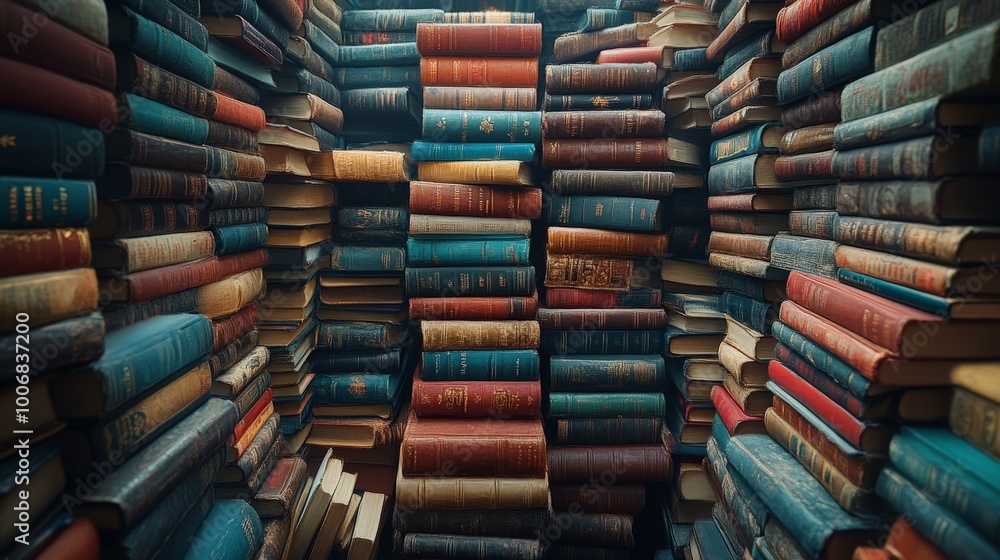 Background of books View from above Background of books View from above