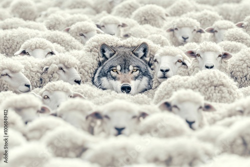 A wolf in sheep's clothing.