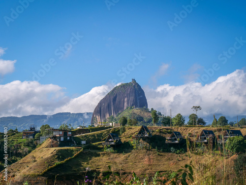 Le Rocher d'El penon de Guatapé en Colombie photo